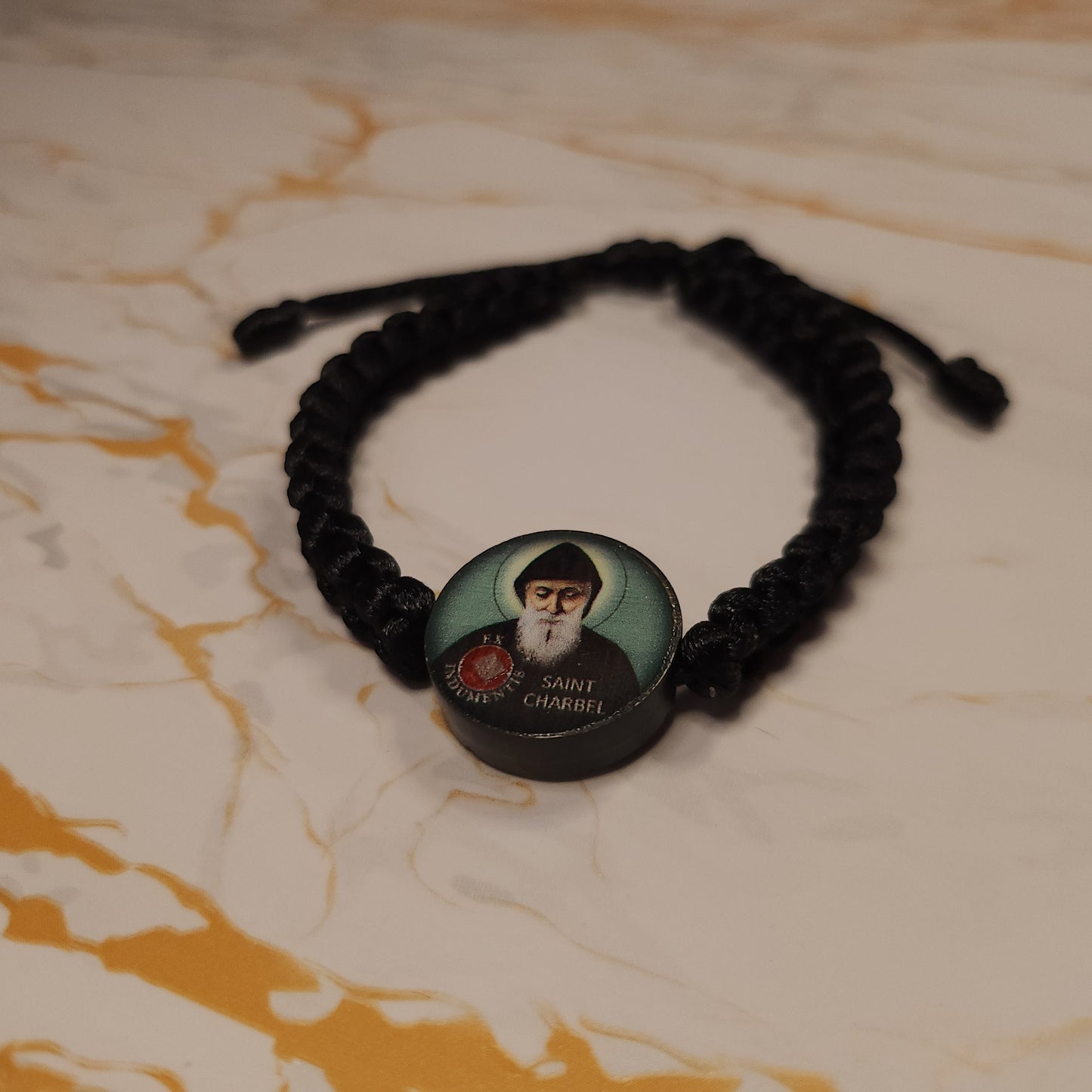 Saint Charbel Relic Adjustable Bracelet