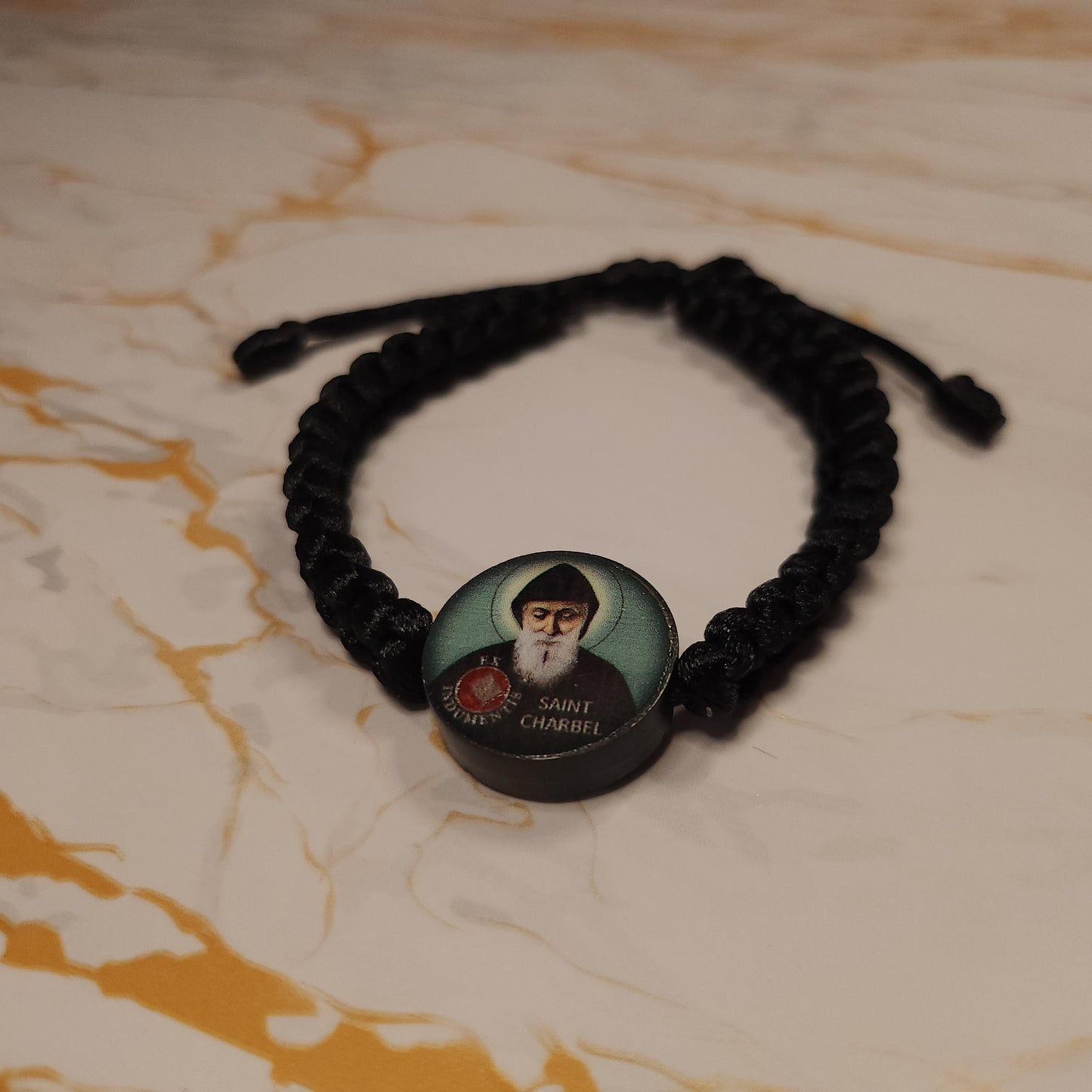 Saint Charbel Relic Adjustable Bracelet