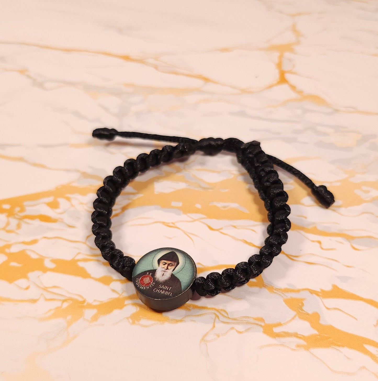 Saint Charbel Relic Adjustable Bracelet