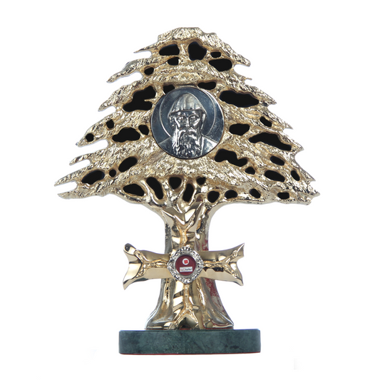 Saint Charbel Cedar Tree Reliquary – from the Monastery of Saint Maron, Annaya