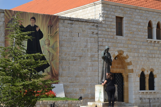 Saint Maron Monastery at Annaya, Lebanon, associated with Saint Charbel