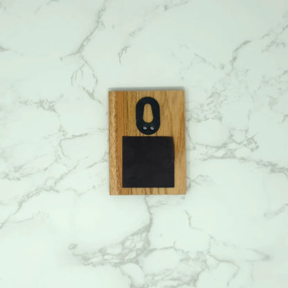 Saint Charbel Mini Cedar Icon - Third-Class Relic of Contact (Ex Indumentis)