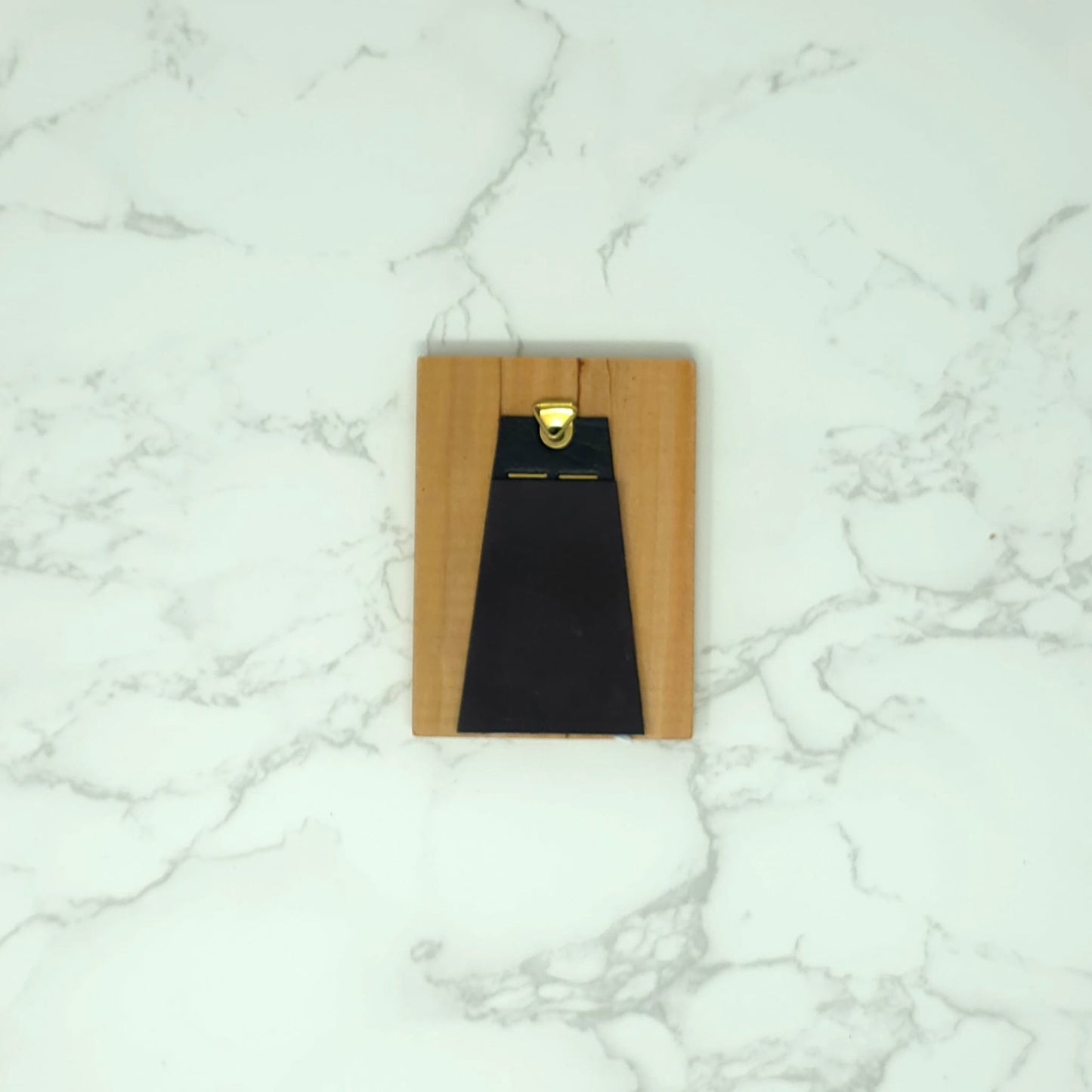 Saint Charbel Mini Cedar Icon - Third-Class Relic of Contact (Ex Indumentis)