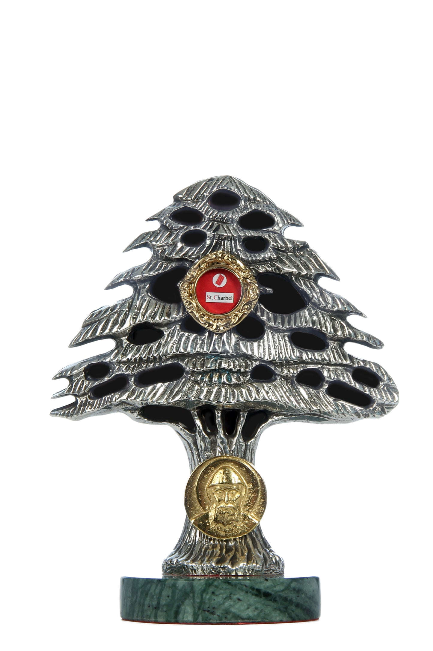 Saint Charbel Cedar Tree Reliquary – from the Monastery of Saint Maron, Annaya