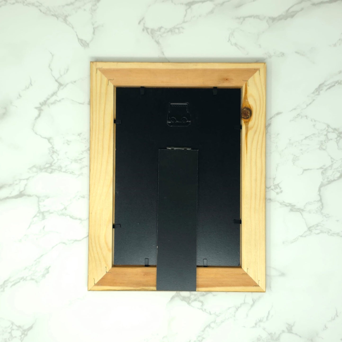 Saint Charbel framed portrait from the back