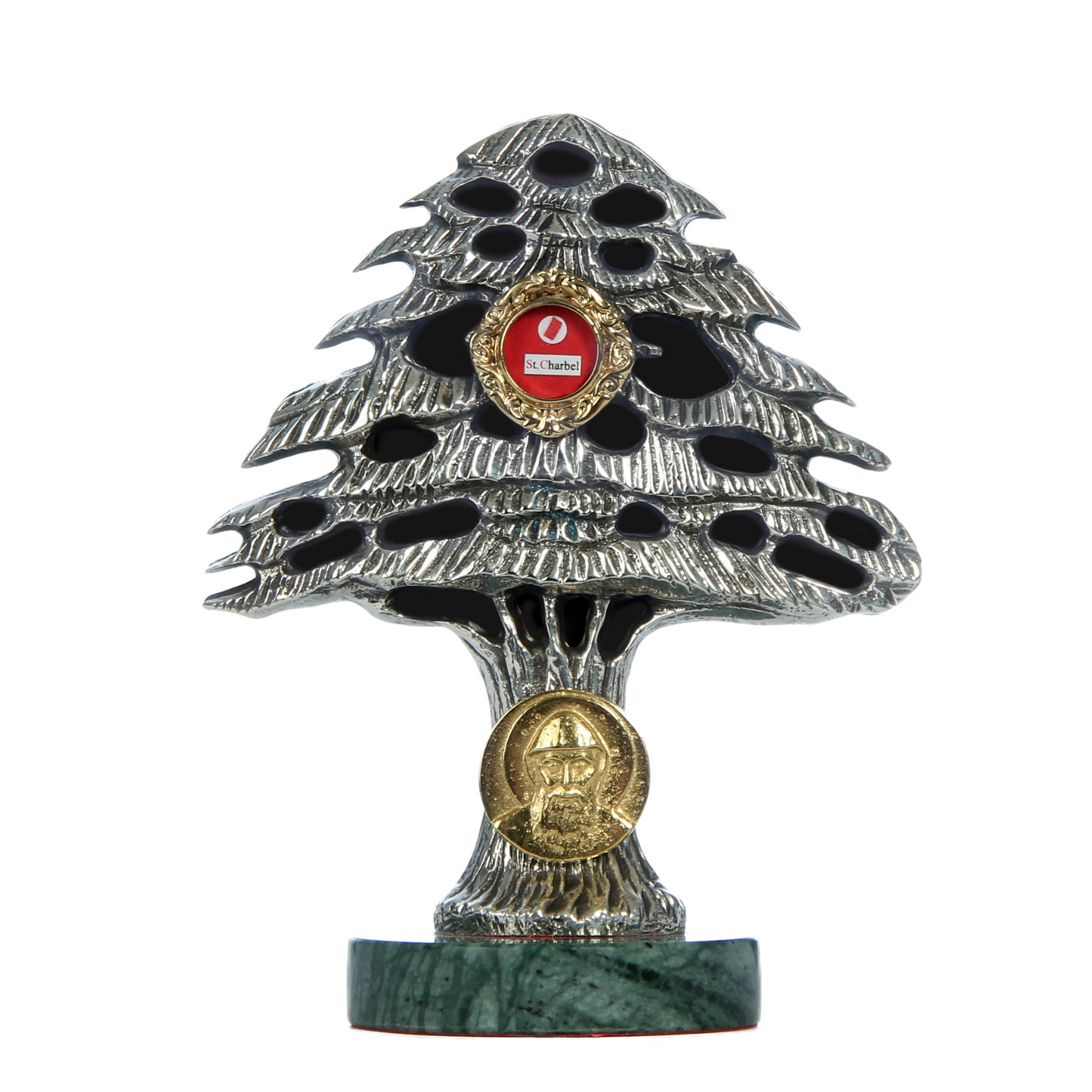 Saint Charbel Cedar Tree Reliquary – from the Monastery of Saint Maron, Annaya